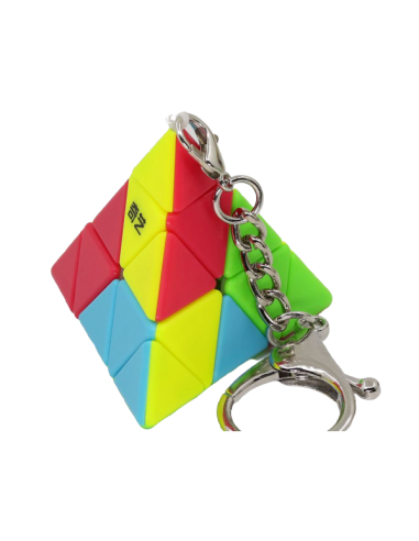 Llavero Cubo Pyraminx Stickerless  - 