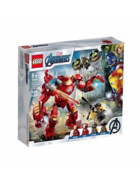 LEGO Hulkbuster de Iron Man vs. Agente de A.I.M.