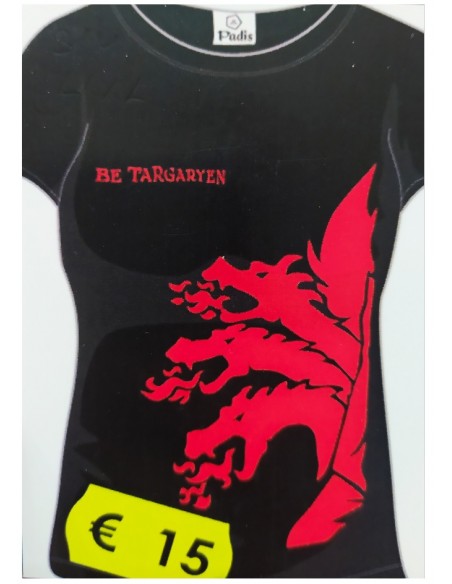 Camiseta Be Targaryen Negra
