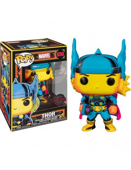 Funko Pop Thor. Marvel Black Light