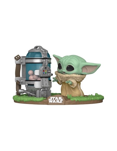 Funko Pop The Child with egg canister. The Mandalorian