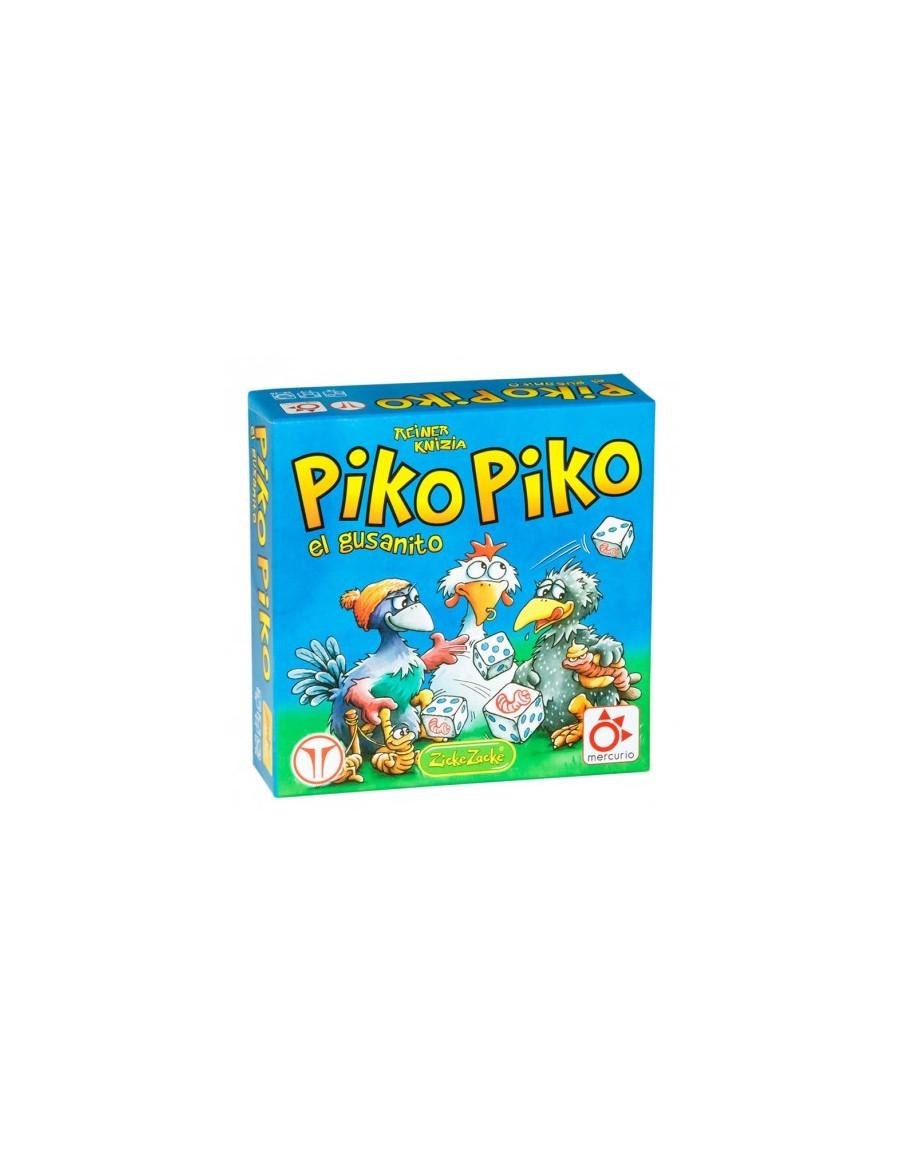 Piko Piko el gusanito  - Divertido juego de dados para toda la familia. Consigue las raciones de gusanos de más valor de la parr
