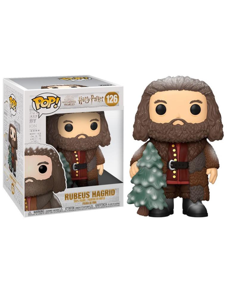 Rubeus Hagrid with Christmas Tree