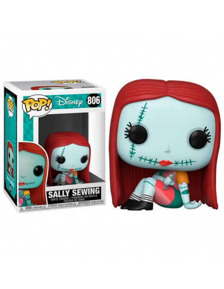 Pop Sally Sewing. The Nightmare before Christmas