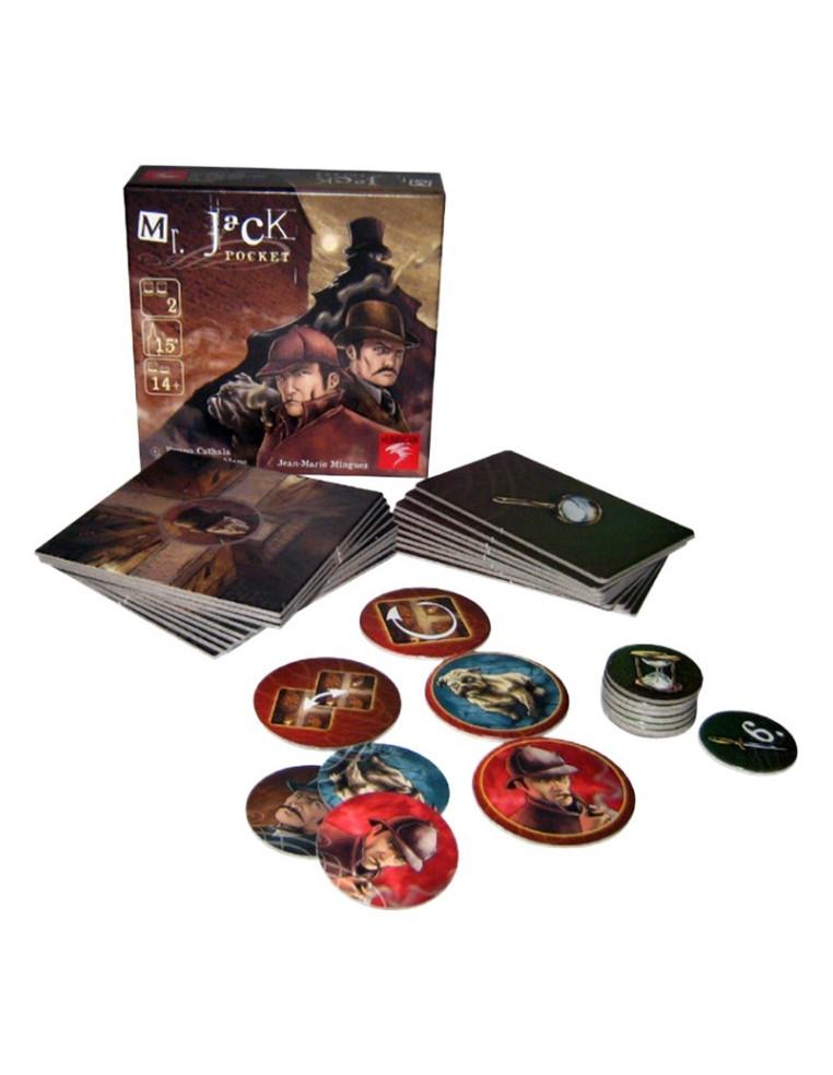 Mr. Jack Pocket  - Mr. Jack Pocket ¡Descubre la versión de bolsillo de Mr. Jack, el juego de investigación preferido por los est