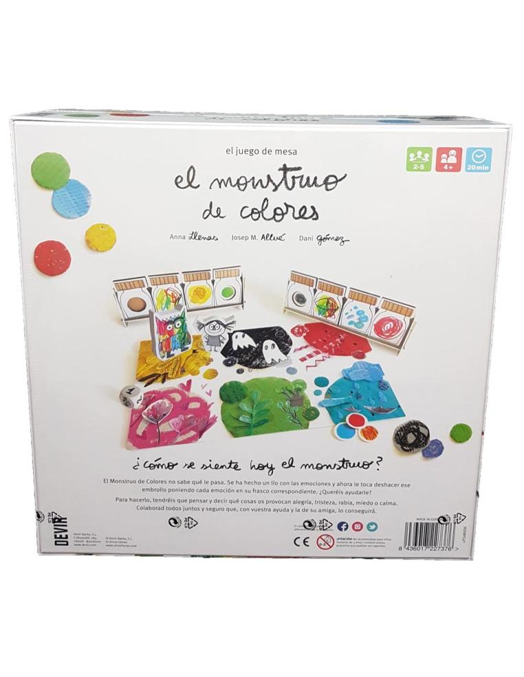 El Monstruo de Colores  - El Monstruo de Colores es el juego de mesa infantil basado en el famoso libro de Anna Llenas.  Un jueg