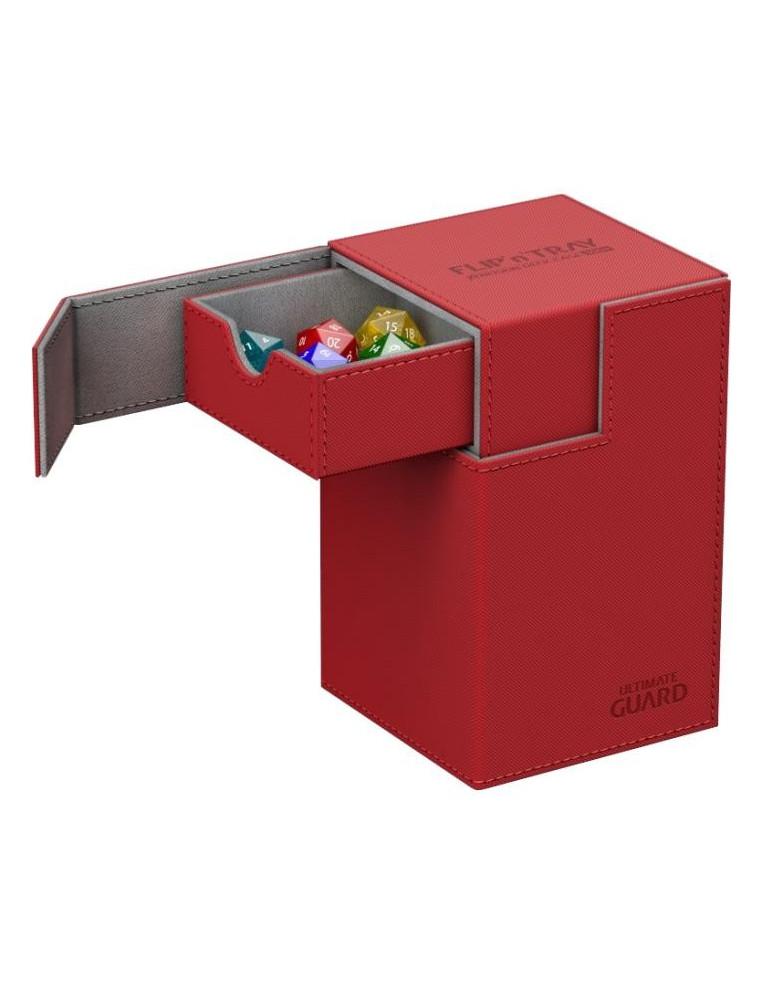 Flip'n'Tray Deck Case 100+ Tamaño Estándar XenoSkin Rojo. Ultimate Guard  - 