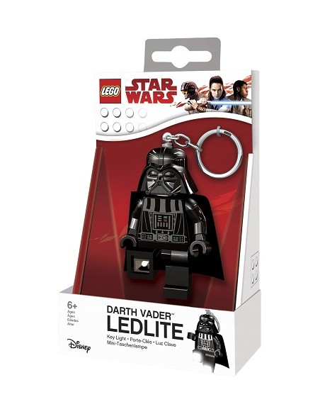 norte Disco Hostal Lego Llavero Linterna Darth Vader