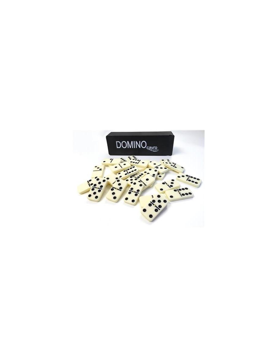 Domino. Caja madera y piezas  - 
