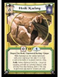 Hoshi Kaelung Exp  - Dragon Clan Monk · Experienced Kaelung · Unique. While Kaelung is at the current battlefield, each action m