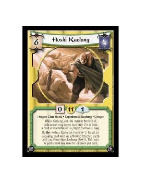 Hoshi Kaelung Exp  - Dragon Clan Monk · Experienced Kaelung · Unique. While Kaelung is at the current battlefield, each action m