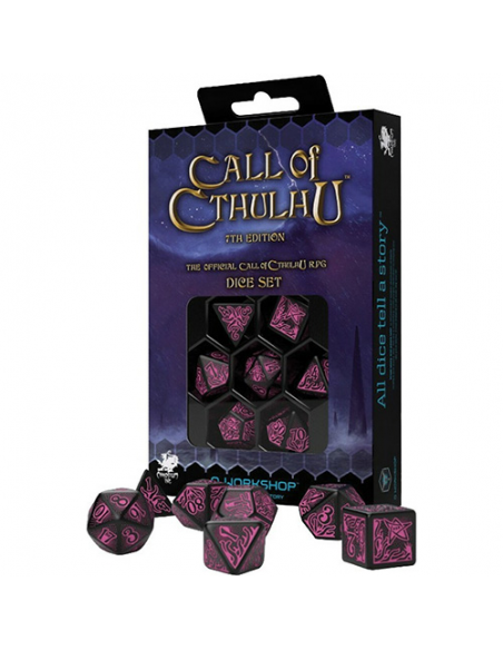 Set de Dados de Call of Cthulhu 7th Edición