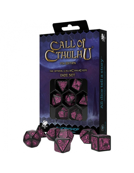 Set de Dados de Call of Cthulhu 7th Edición  - 