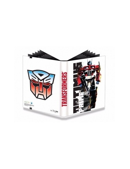 UP Binder - Pro Album 9 Bolsillos Transformers Optimus Prime