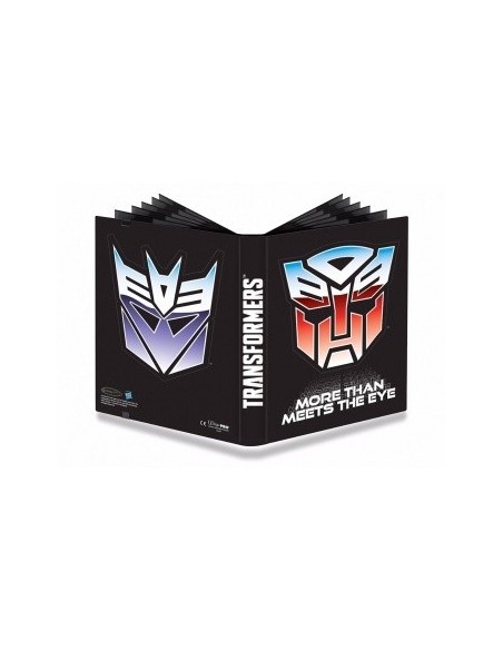 UP Binder - Pro Album 9 Bolsillos Transformers Shields