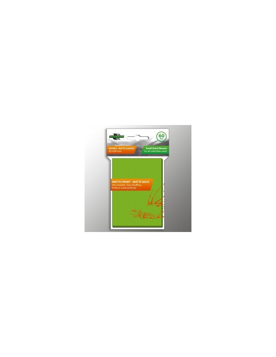 Fundas Double Matte Verde Lima 62x89mm Japanise Size. Blackfire  - 