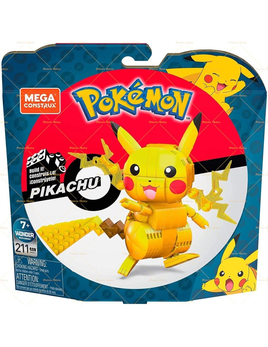 Pikachu. Pokémon. MEGA Construx