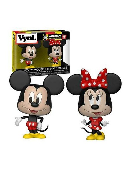Mickey Mouse + Minnie Mouse. Vynl