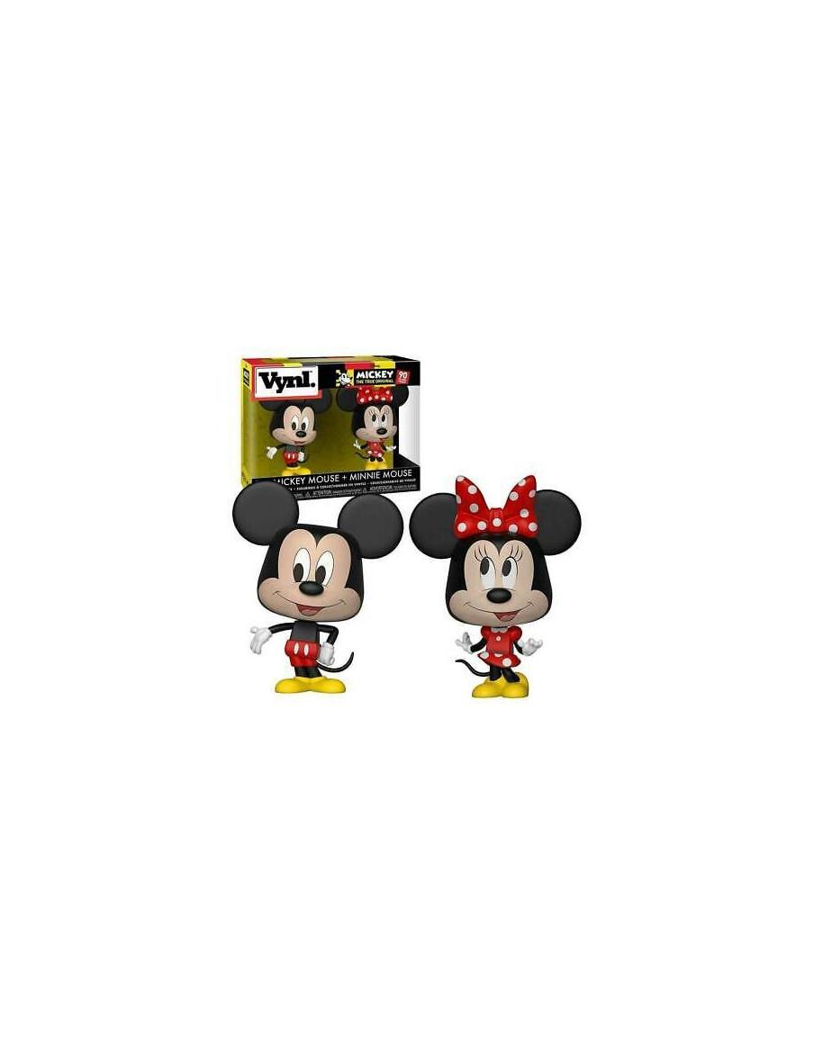 Mickey Mouse + Minnie Mouse. Vynl  - 
