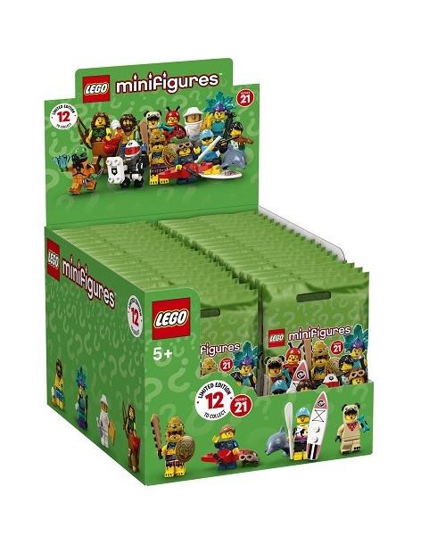Lego Minifiguras. Serie 21. Sobre  -  2