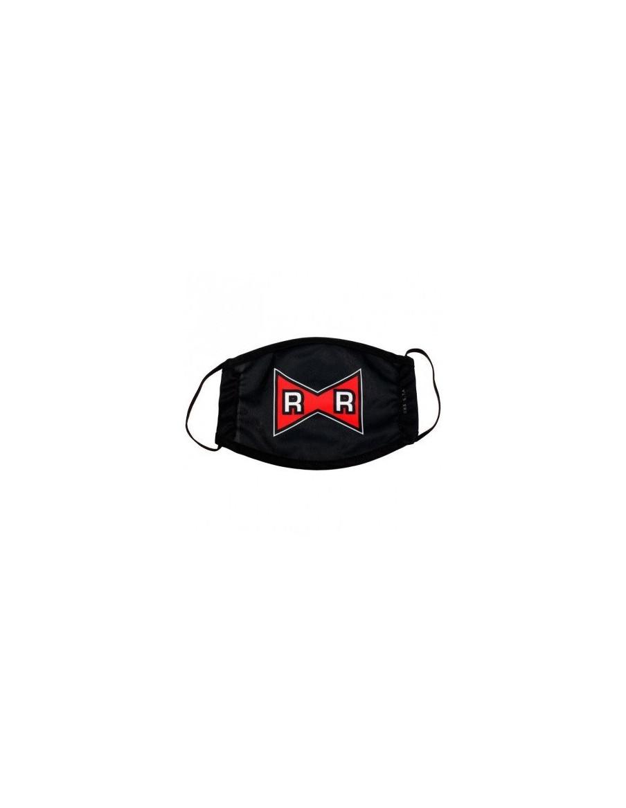 Mascarilla Red Ribbon (tamaño infantil). Dragon Ball  - Contiene 1 mascarilla de tela reutilizable de Dragon Ball