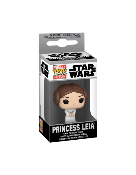 Keychain Pop Princesa Leia. Star Wars