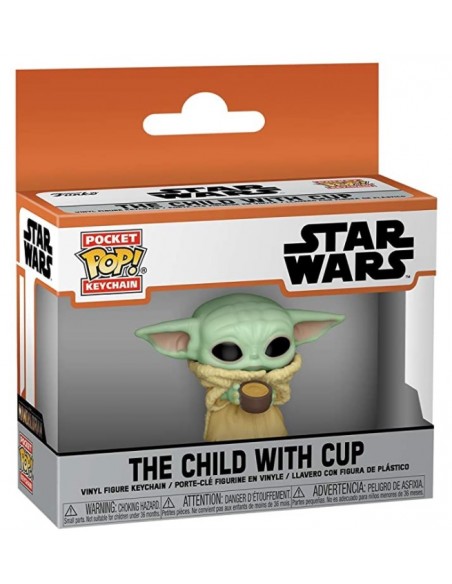 Llavero Pop. The Child con Cuenco (Baby Yoda) The Mandalorian. Star Wars