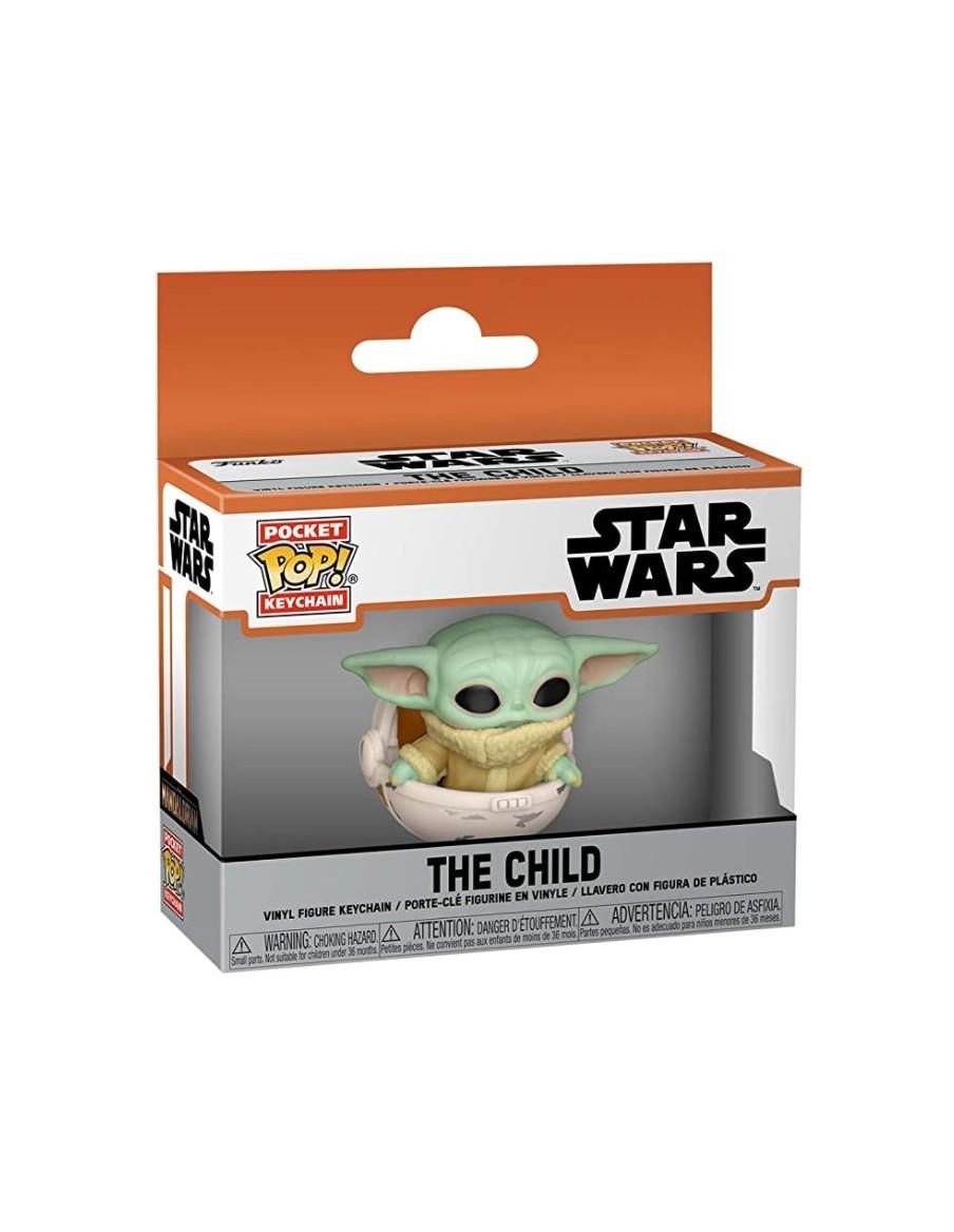 Llavero Pop The Child en la cuna (Baby Yoda) The Mandalorian. Star Wars