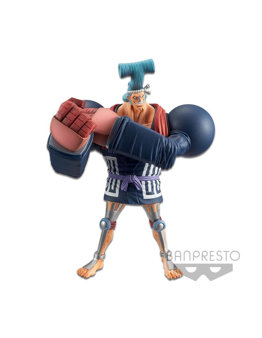 Figura Franky DXF Wano Country Grandline Men vol. 8. One Piece Banpresto  - 