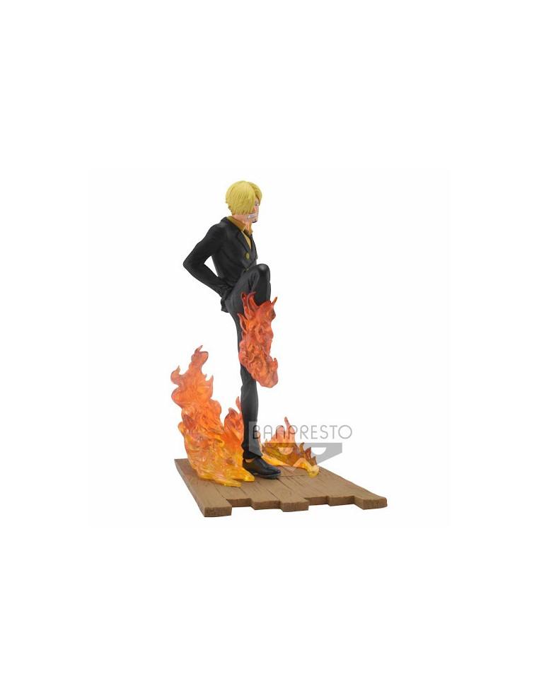 Figura Sanji. Log File Selection  - Fight - Bandai  - 