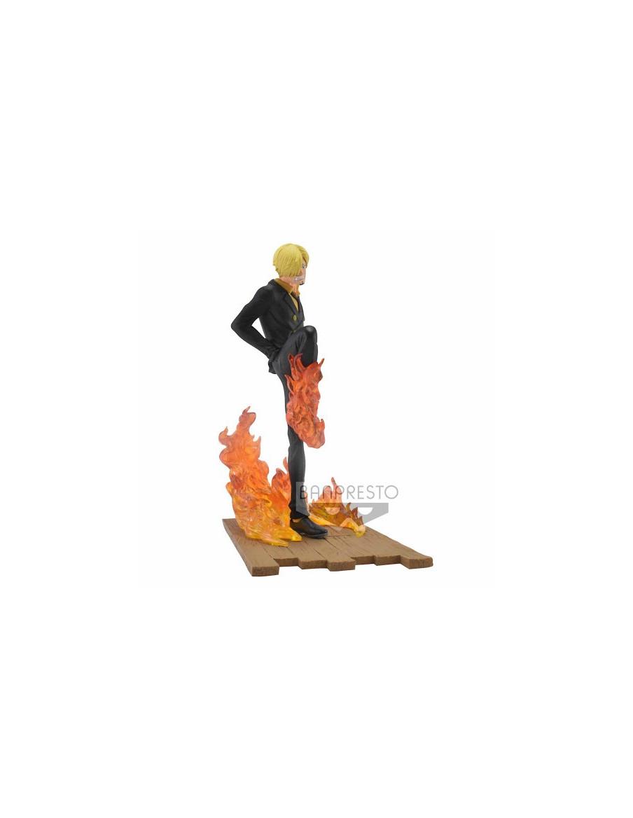 Figura Sanji. Log File Selection  - Fight - Bandai  - 