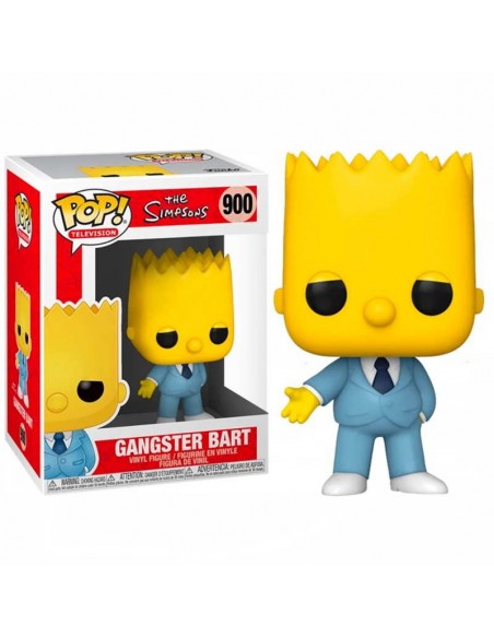 Funko Pop. Bart Gangster. Los Simpson