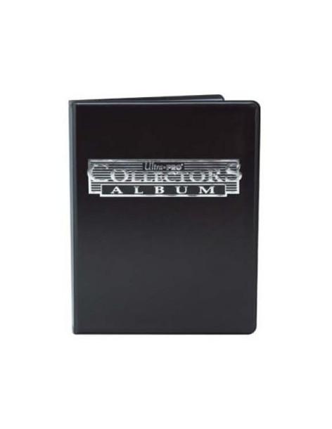 Album Ultra Pro Collector 9 Bolsillos Negro  - Admite cartas coleccionables de tamaño estándar: 2-1/2″ x 3-1/2″ (6,35cm x 8,89cm