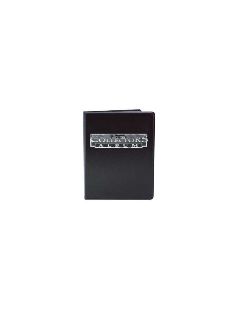 Album Ultra Pro Collector 9 Bolsillos Negro  - Admite cartas coleccionables de tamaño estándar: 2-1/2″ x 3-1/2″ (6,35cm x 8,89cm