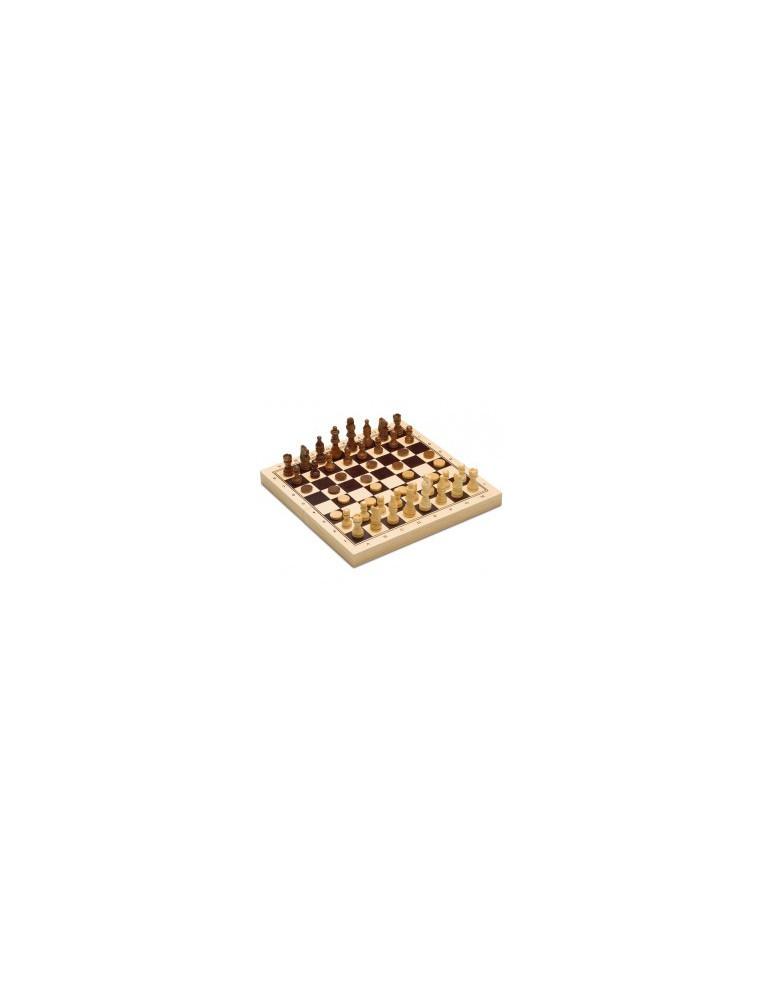 3 en 1 Ajedrez + Damas + Backgammon  - 