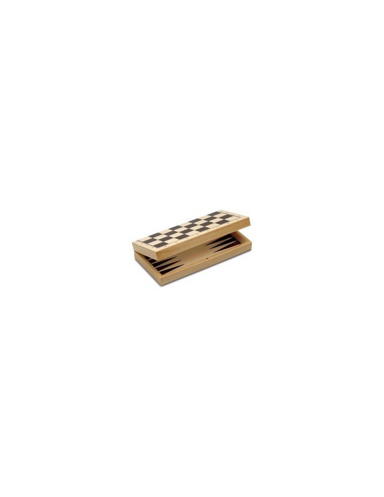 3 en 1 Ajedrez + Damas + Backgammon  - 
