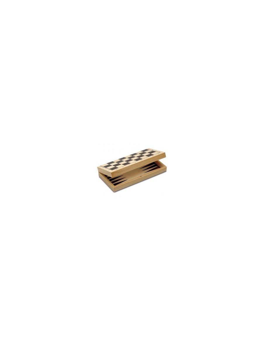3 en 1 Ajedrez + Damas + Backgammon  - 