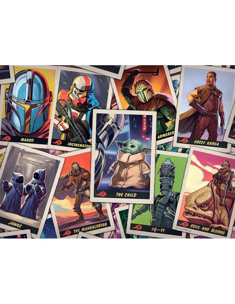Puzzle The Mandalorian Tarjetas de Personajes 500 Piezas  - 