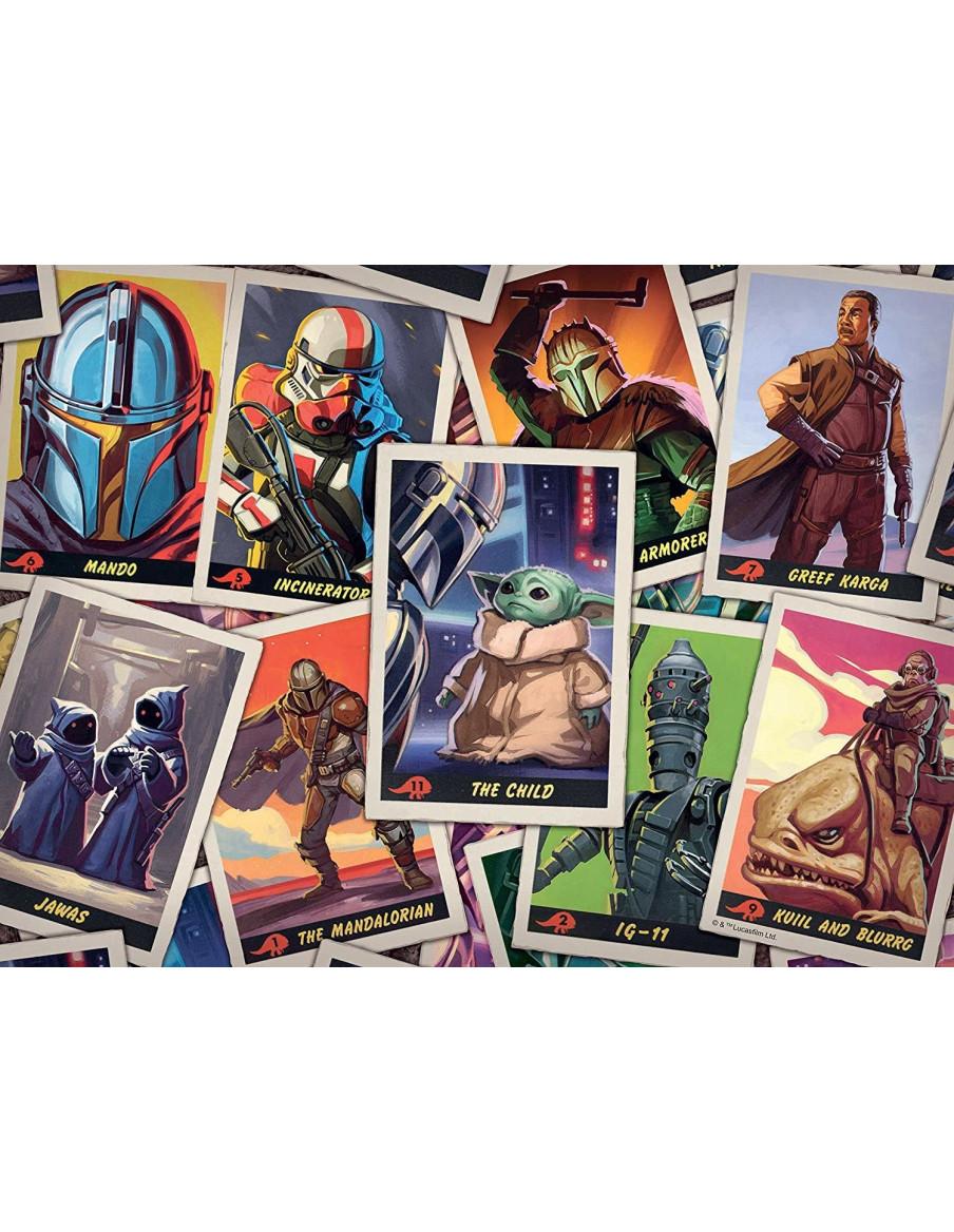 Puzzle The Mandalorian Tarjetas de Personajes 500 Piezas  - 