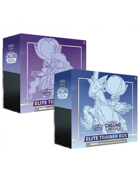 PREORDER Sword and Shield 6 Chilling Reign: Elite Trainer Box (English)