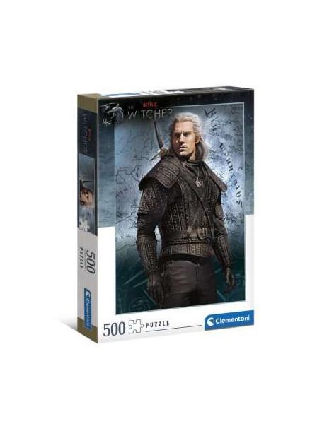 Puzzle The Witcher, Geralt, 500pzs  - Puzzle Ravensburger