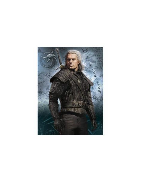 Puzzle The Witcher, Geralt, 500pzs  - Puzzle Ravensburger 2