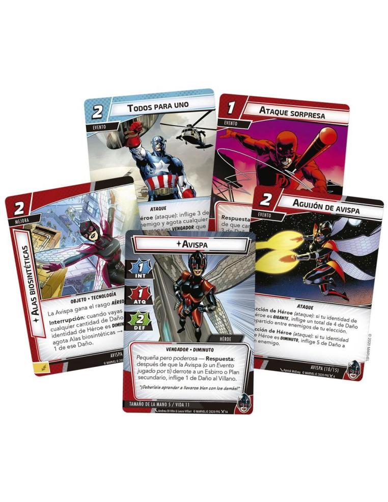 Wasp. Pack de Héroe Marvel Champions (Español)  - 
