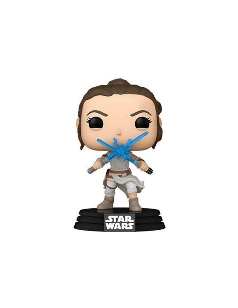Funko Pop. Rey con dos espadas láser. Star Wars  - 