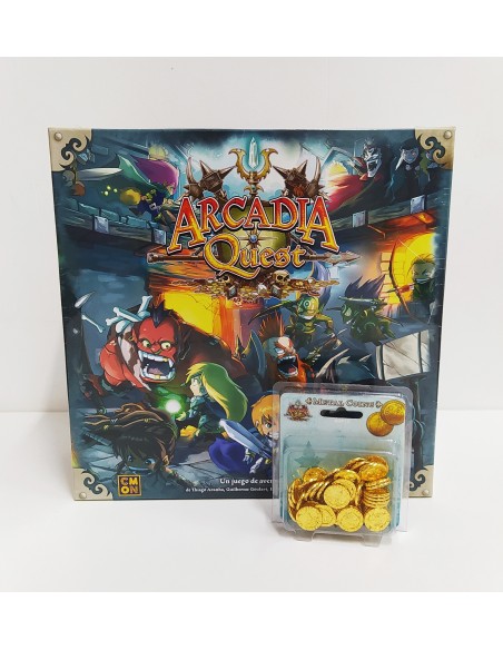 Arcadia Quest + Monedas Metálicas (regalo)