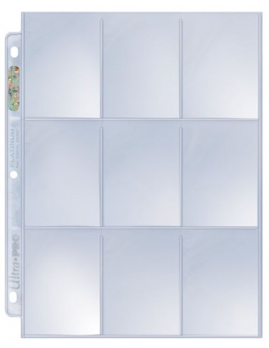 Ultra-Pro Platinum 9-Pocket Pages