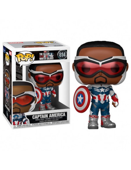 Funko Pop. Capitán América. The Falcon And The Winter Soldier
