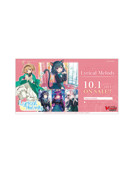 OverDress Lyrical Melody LBT01: Caja de sobres (16)  - 