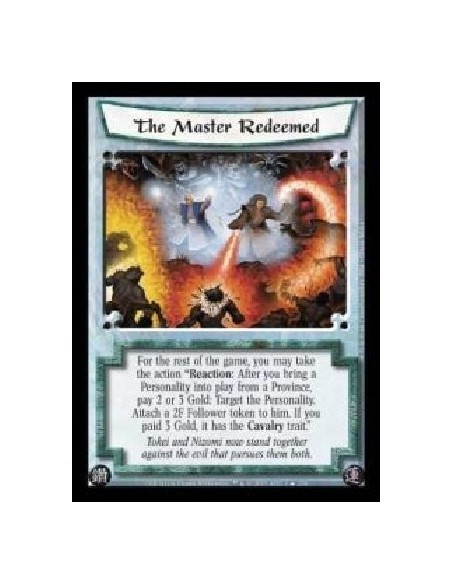 The Master Redeemed FOIL