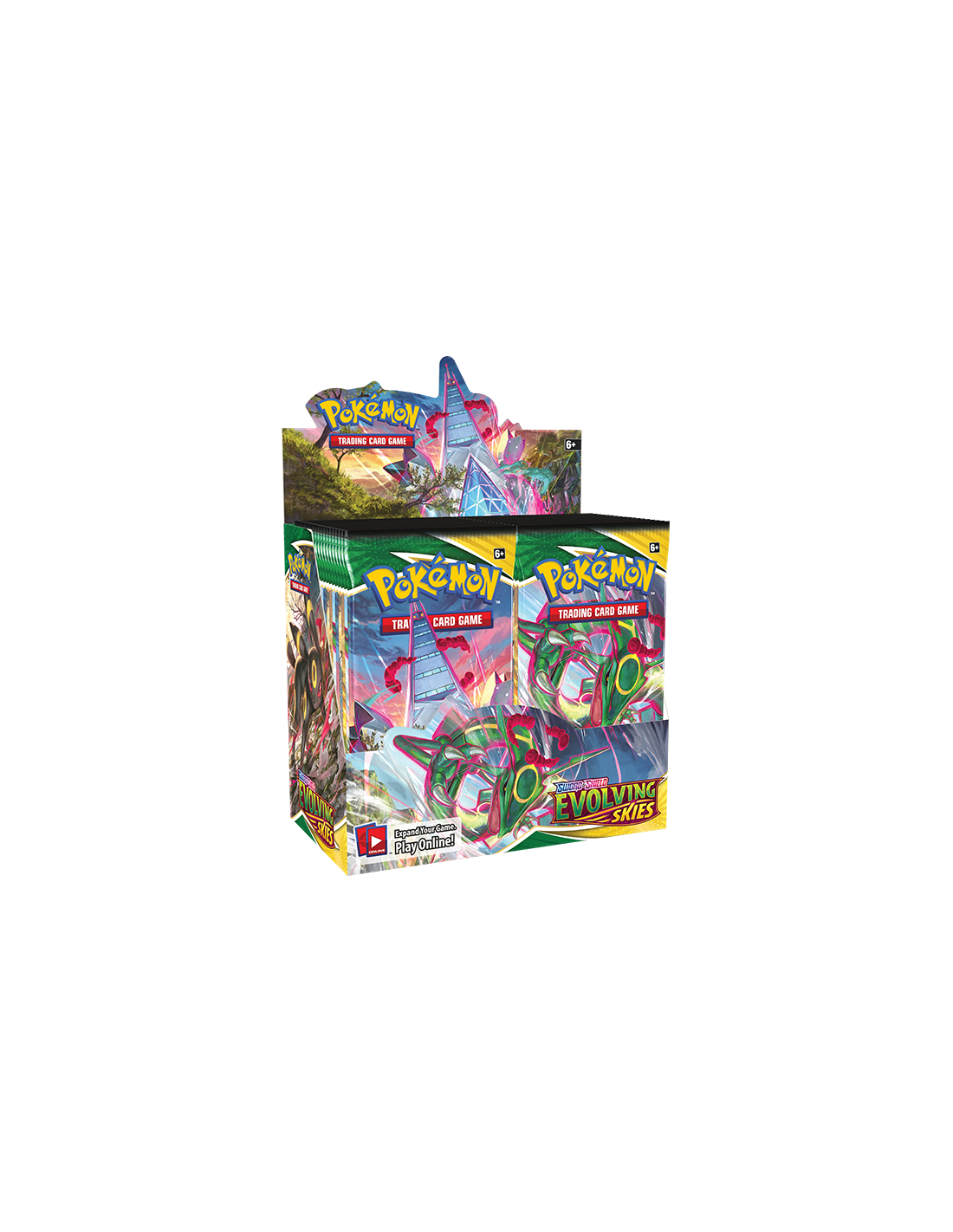 BOOSTER BOX Evolving Skies (36 Booster Packs) SWSH7 Pokemon TCG Cards –  PlaySkape Games